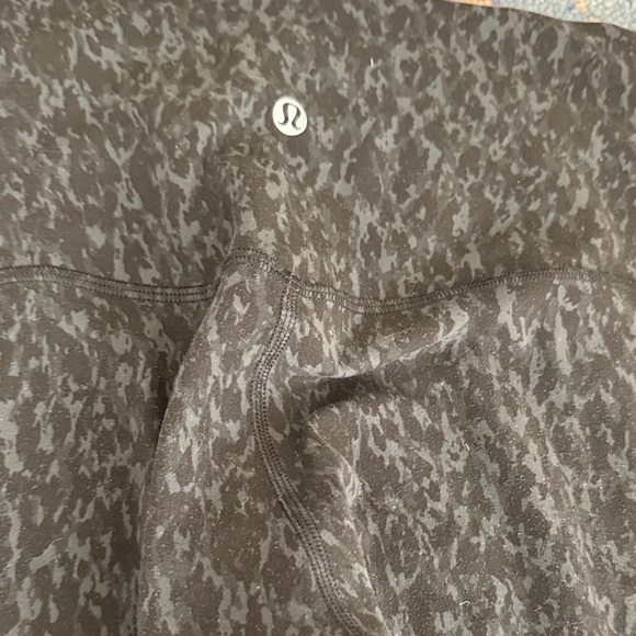 Lululemon align leopard Black Patterned Leggings - Picture 2 of 4